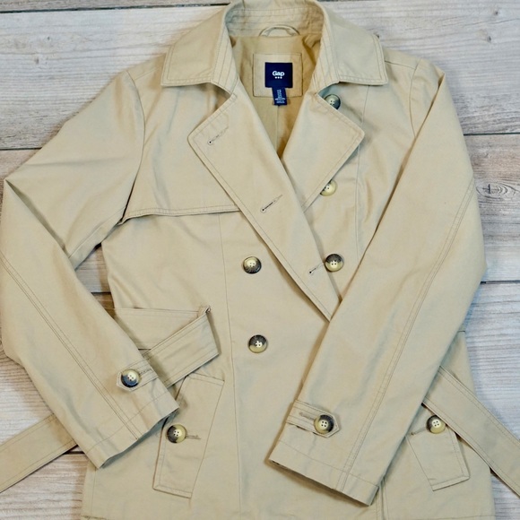 GAP Jackets & Blazers - Gap Trench Coat Tan Jacket